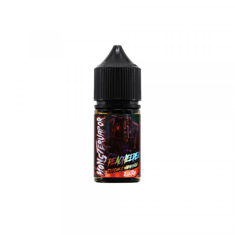 Жидкость MONSTERVAPOR Ultra Salt - PEACHEEPER (ПЕРСИК С МАРАКУЙЕЙ) 30 мл (20 Ultra)